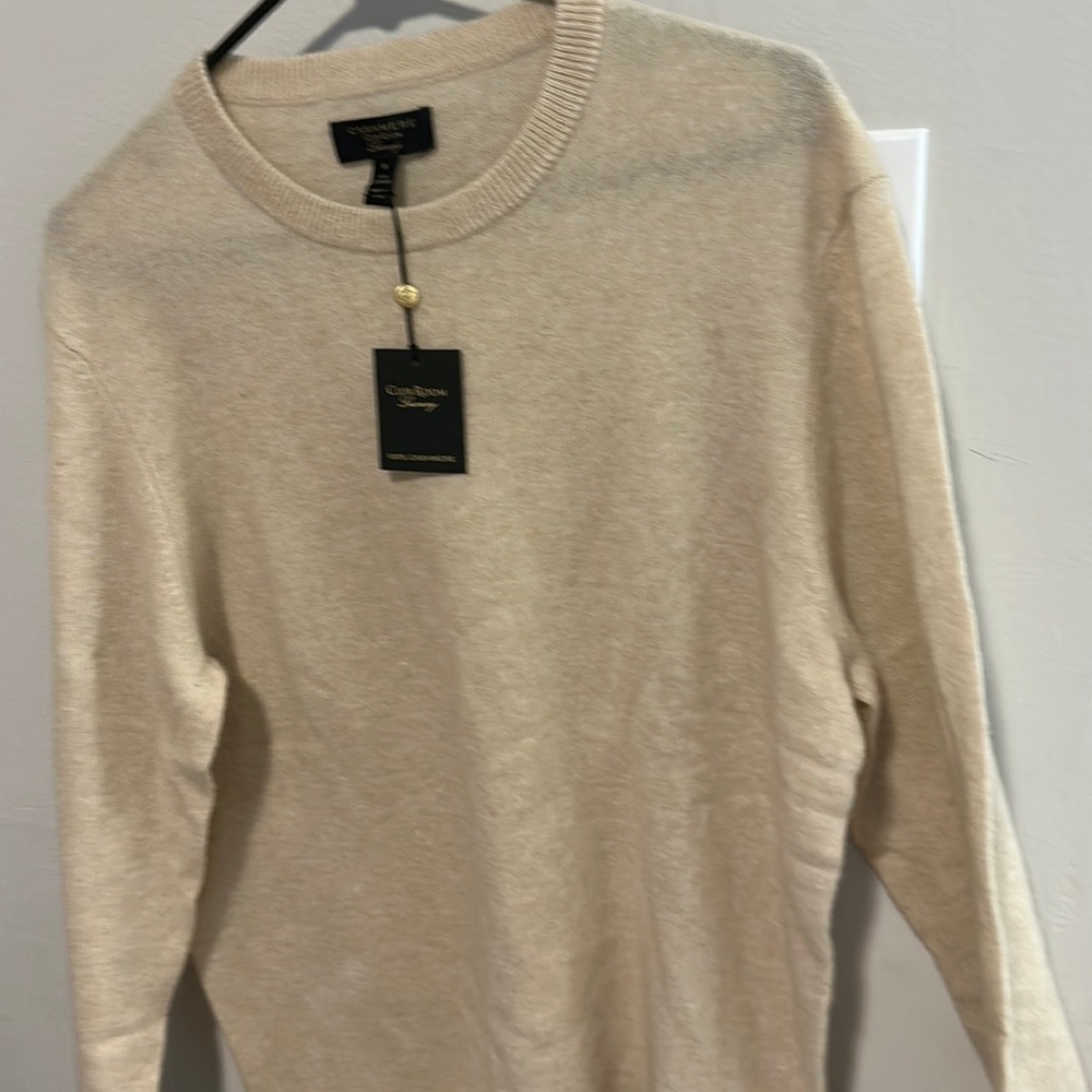 Cashmete Crew neck New Like Pullover Sweater - Universal Thread